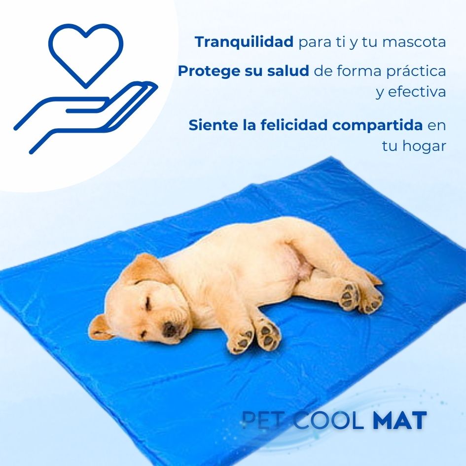 PET COOL MAT Manta Refrigerante para Mascotas 50 x 40 cm