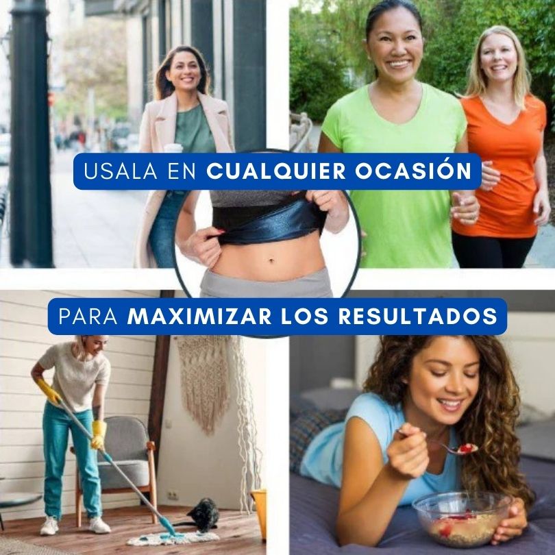 SWEAT SHAPER Camiseta Térmica Reductora para Mujer
