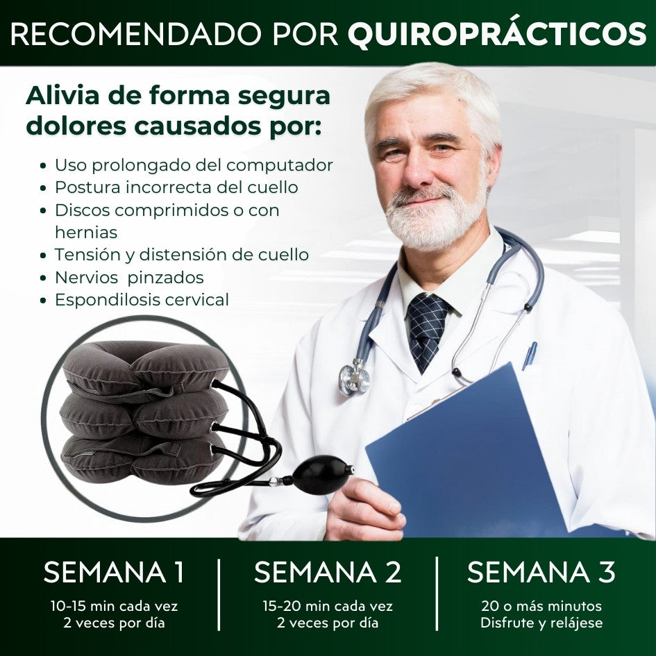 Corrector de Cuello Inflable + REGALO