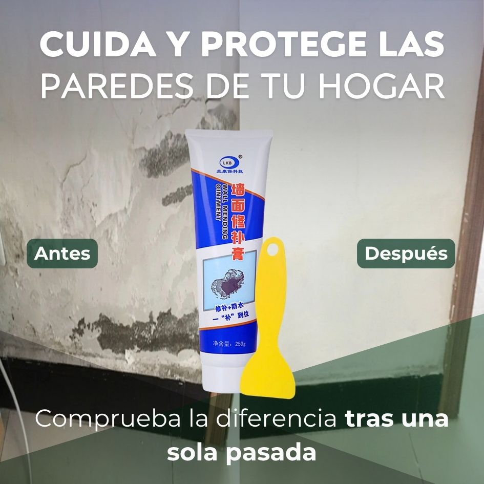 PROMO 2x1 Pasta Reparadora de Muros y Grietas | Sella fisuras y Renueva tus paredes