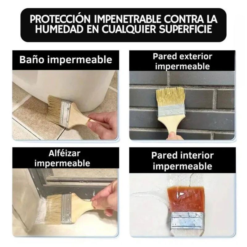 Sellador Impermeabilizador Transparente 1Kg - NUEVO FORMATO