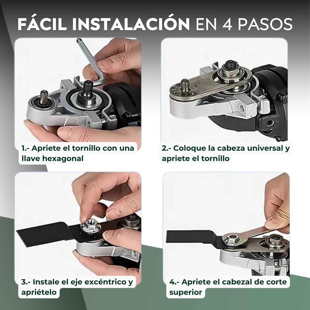 Adaptador Oscilante para Amoladora Angular