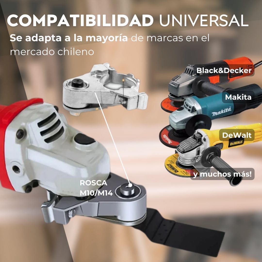 Adaptador Oscilante para Amoladora Angular
