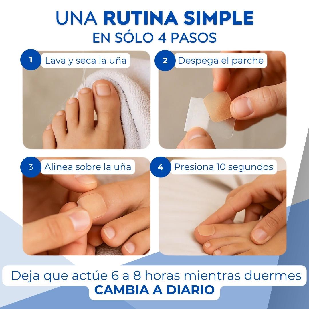 2x1 Parches para Uñas - Elimina Hongos sin esfuerzos (32 parches en total)