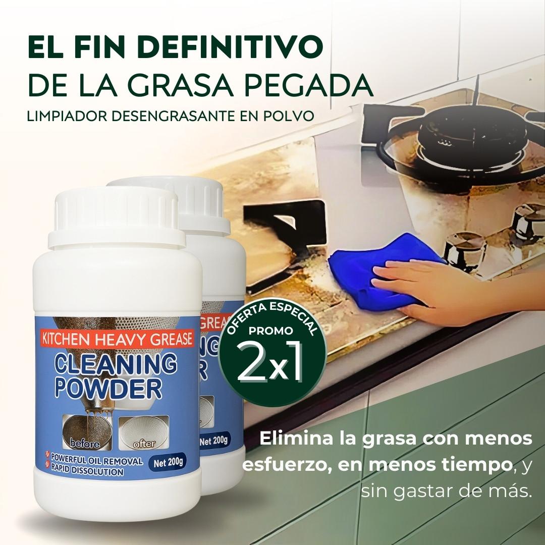 2x1 Limpiador ANTI GRASA en Polvo - Haz la limpieza más fácil y rápida