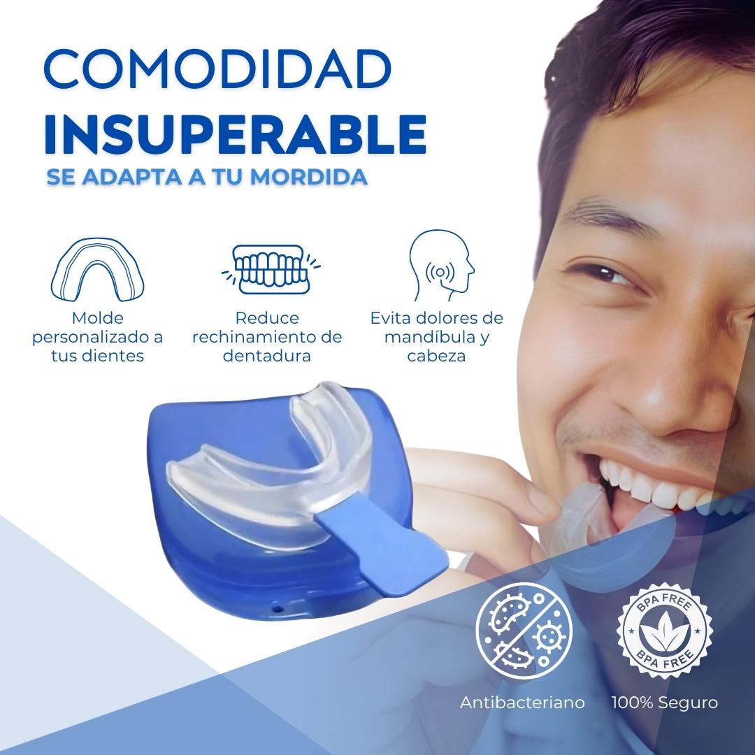 Protector Bucal Nocturno | Reduce Bruxismo, Ronquidos y problemas de Apnea