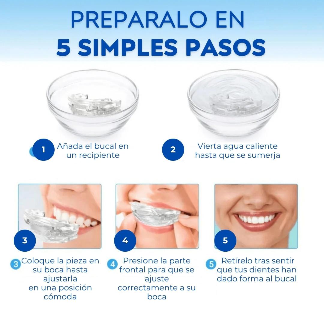Protector Bucal Nocturno | Reduce Bruxismo, Ronquidos y problemas de Apnea