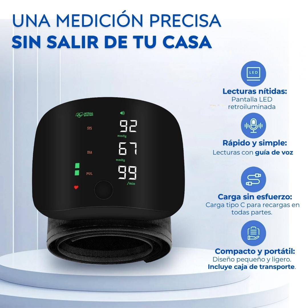 Tensiómetro Digital - Monitorea tu Presión con Precisión en 30 Segundos Sin Usar Pilas