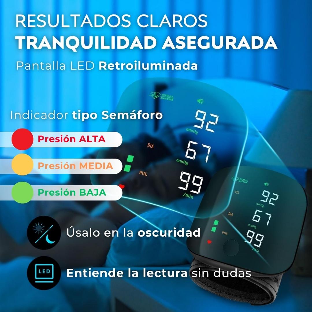 Tensiómetro Digital - Monitorea tu Presión con Precisión en 30 Segundos Sin Usar Pilas