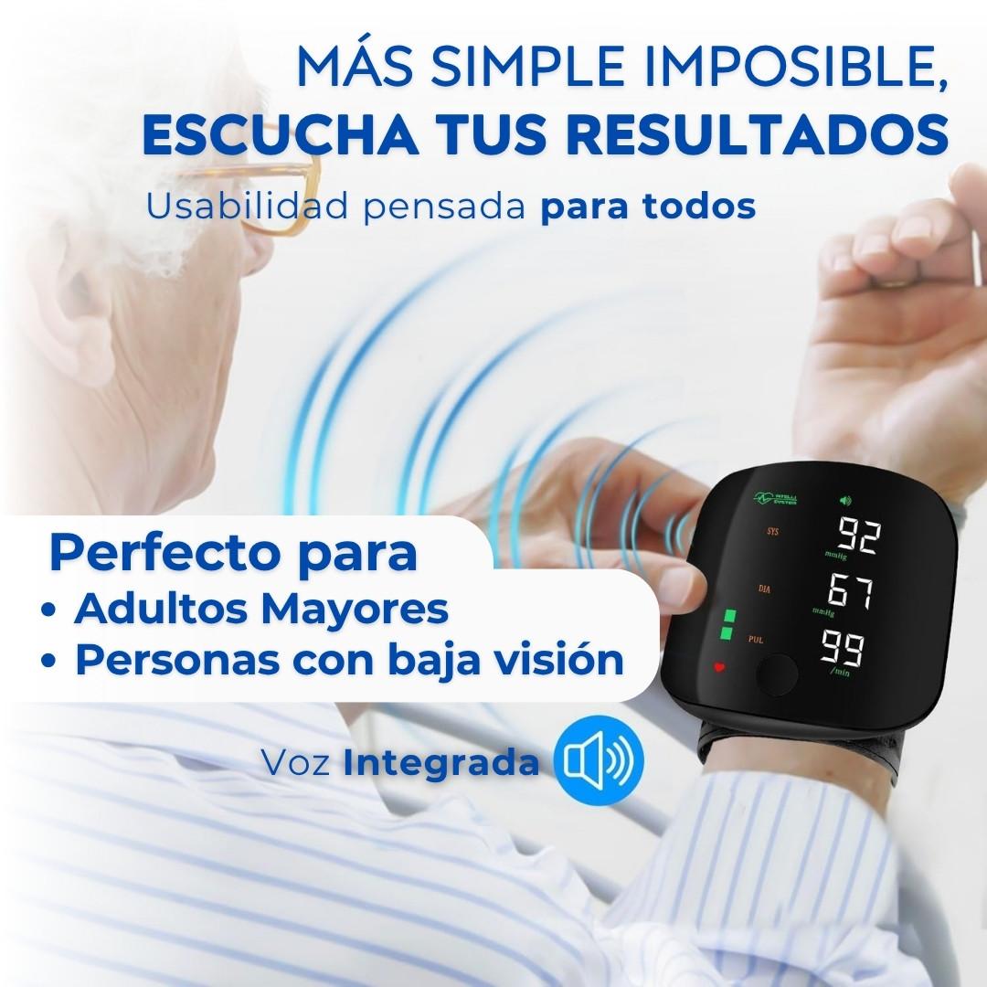 Tensiómetro Digital - Monitorea tu Presión con Precisión en 30 Segundos Sin Usar Pilas