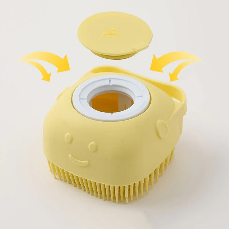 Escobilla Exfoliante con Dispensador