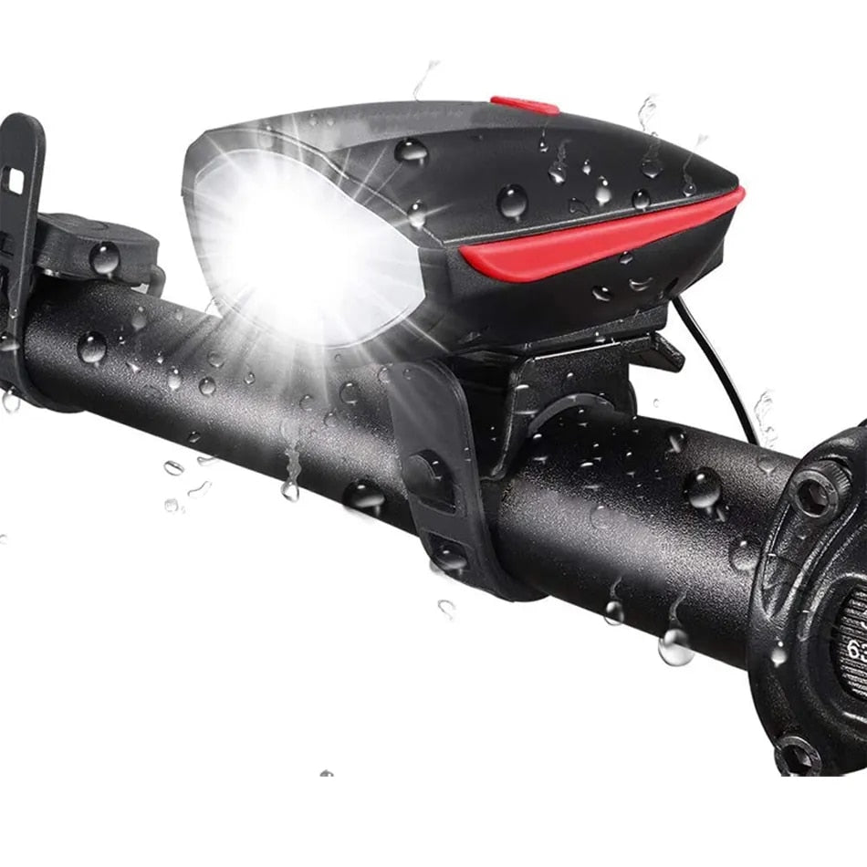 Litex™ Linterna de bicicleta con Bocina