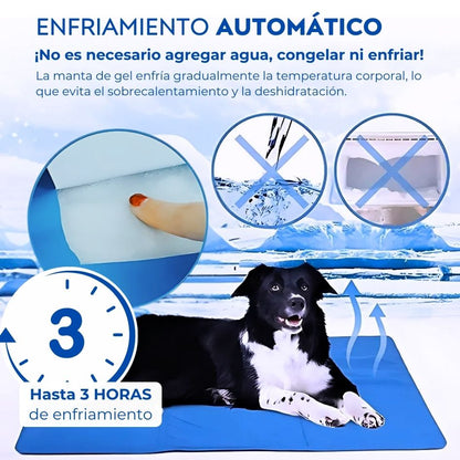 PET COOL MAT Manta Refrigerante para Mascotas 50 x 40 cm