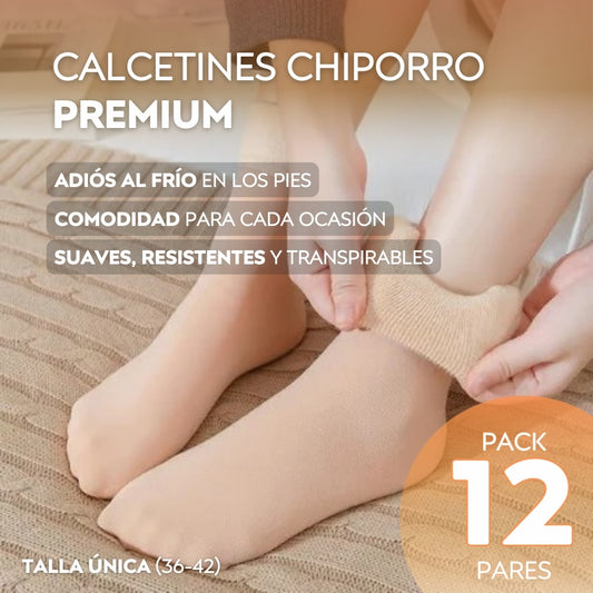Pack 12 Pares Calcetines Chiporro Premium