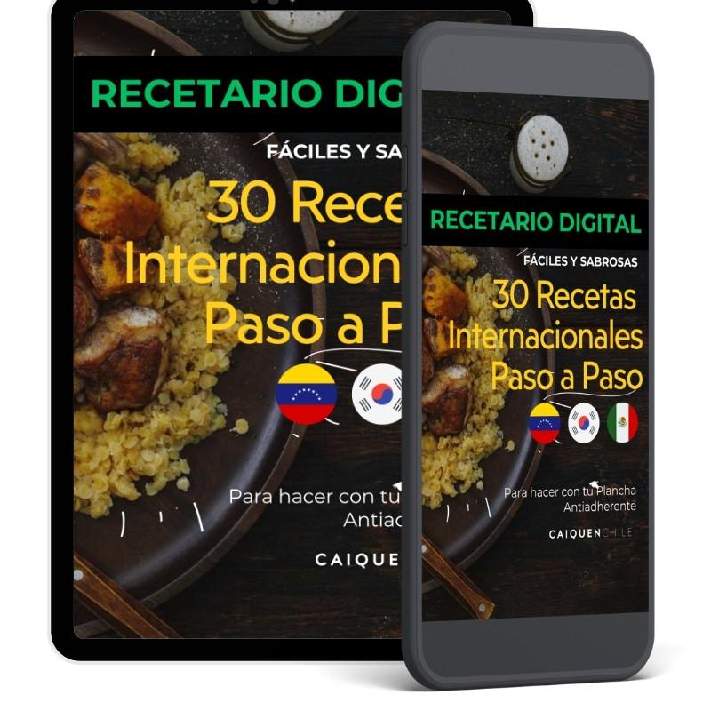 Ebook - 30 Recetas Internacionales para usar con tu plancha