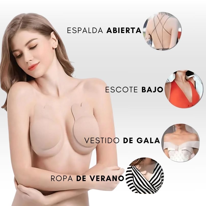 Rabbit Bra Sujetador Invisible Push Up PROMO 2x1
