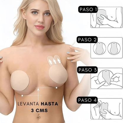 Rabbit Bra Sujetador Invisible Push Up PROMO 2x1