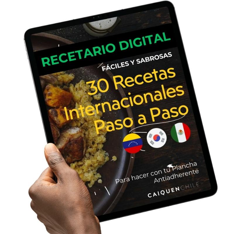 Ebook - 30 Recetas Internacionales para usar con tu plancha