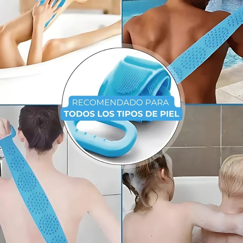 Exfoliador y Masajeador de Baño para Espalda + REGALO