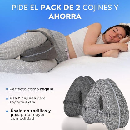 Cojín Ortopédico - Alivia Caderas, Rodillas y Ciática