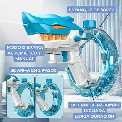 Lanza Agua Tiburón SharkBlaster