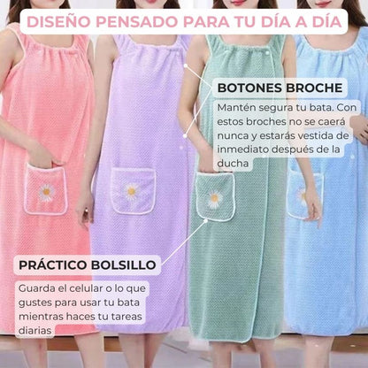 Bata Toalla Secado Rápido