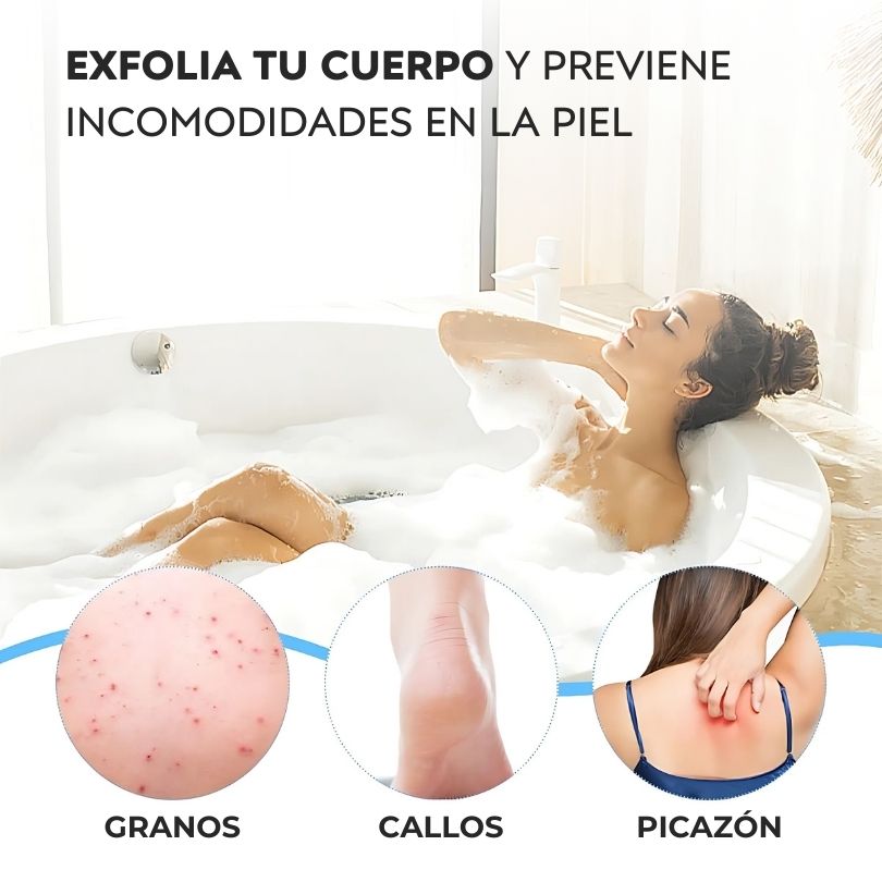 Exfoliador y Masajeador de Baño para Espalda + REGALO
