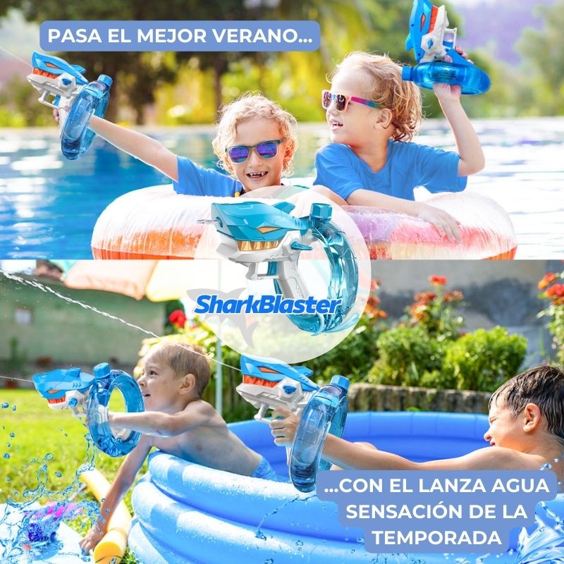 Lanza Agua Tiburón SharkBlaster