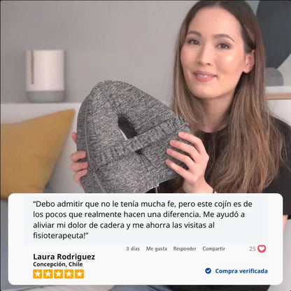 Cojín Ortopédico - Alivia Caderas, Rodillas y Ciática
