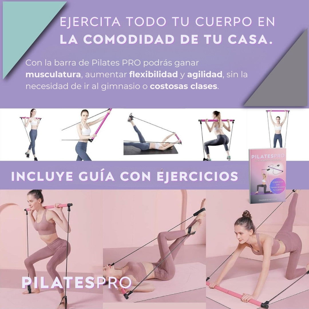 PILATESPRO Barra Ejercitadora de Pilates + Regalo