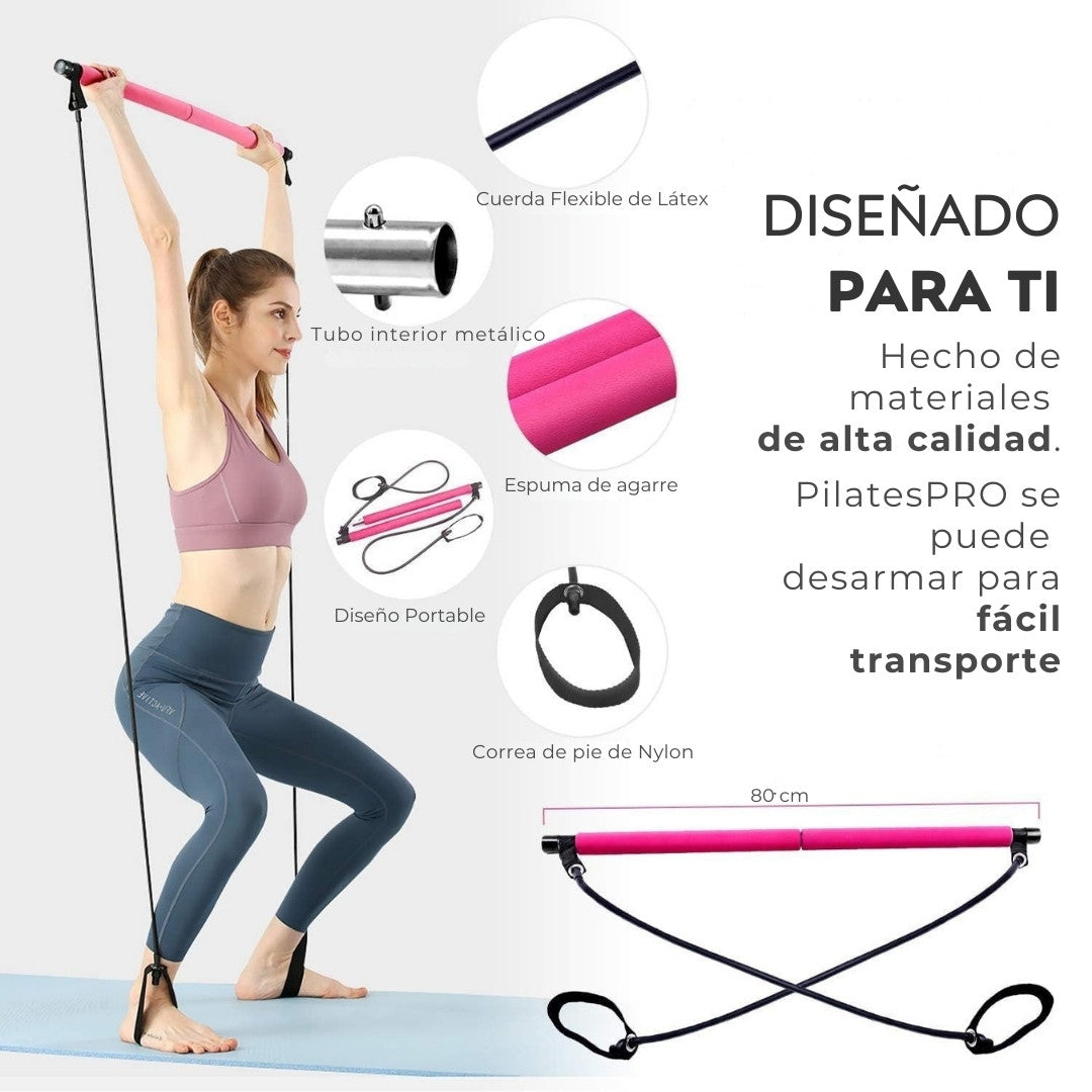 PILATESPRO Barra Ejercitadora de Pilates + Regalo