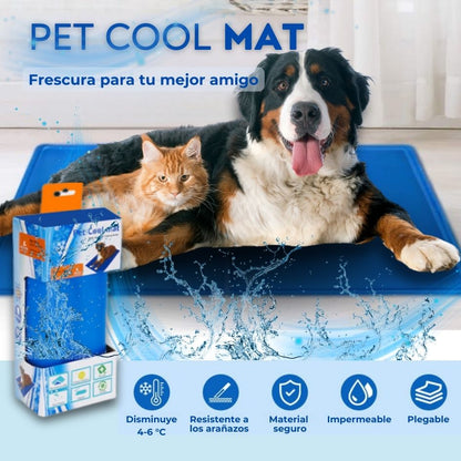 PET COOL MAT Manta Refrigerante para Mascotas 50 x 40 cm