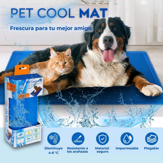 PET COOL MAT Manta Refrigerante para Mascotas 50 x 40 cm