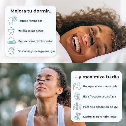 Banda Nasal Magnética + REGALO - Respira libremente y sube tu energía