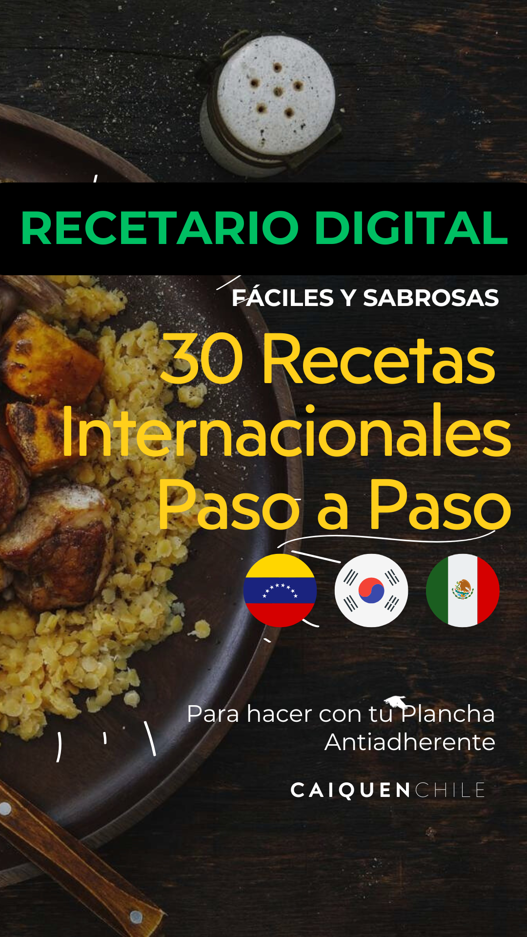 Ebook - 30 Recetas Internacionales para usar con tu plancha