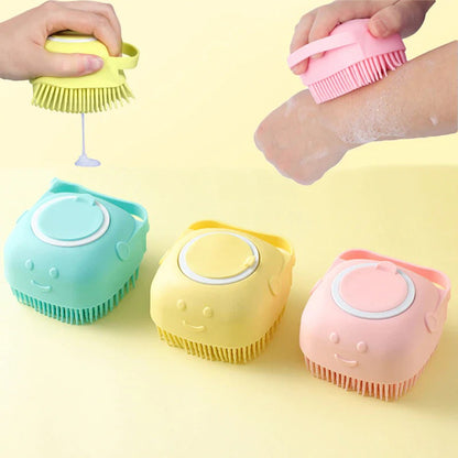 Escobilla Exfoliante con Dispensador