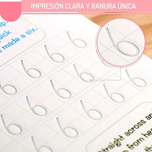 Set 4 Cuadernos Caligrafía Montessori + Regalos