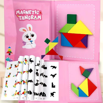 LIBRO MONTESSORI IMANTADO ROMPECABEZAS